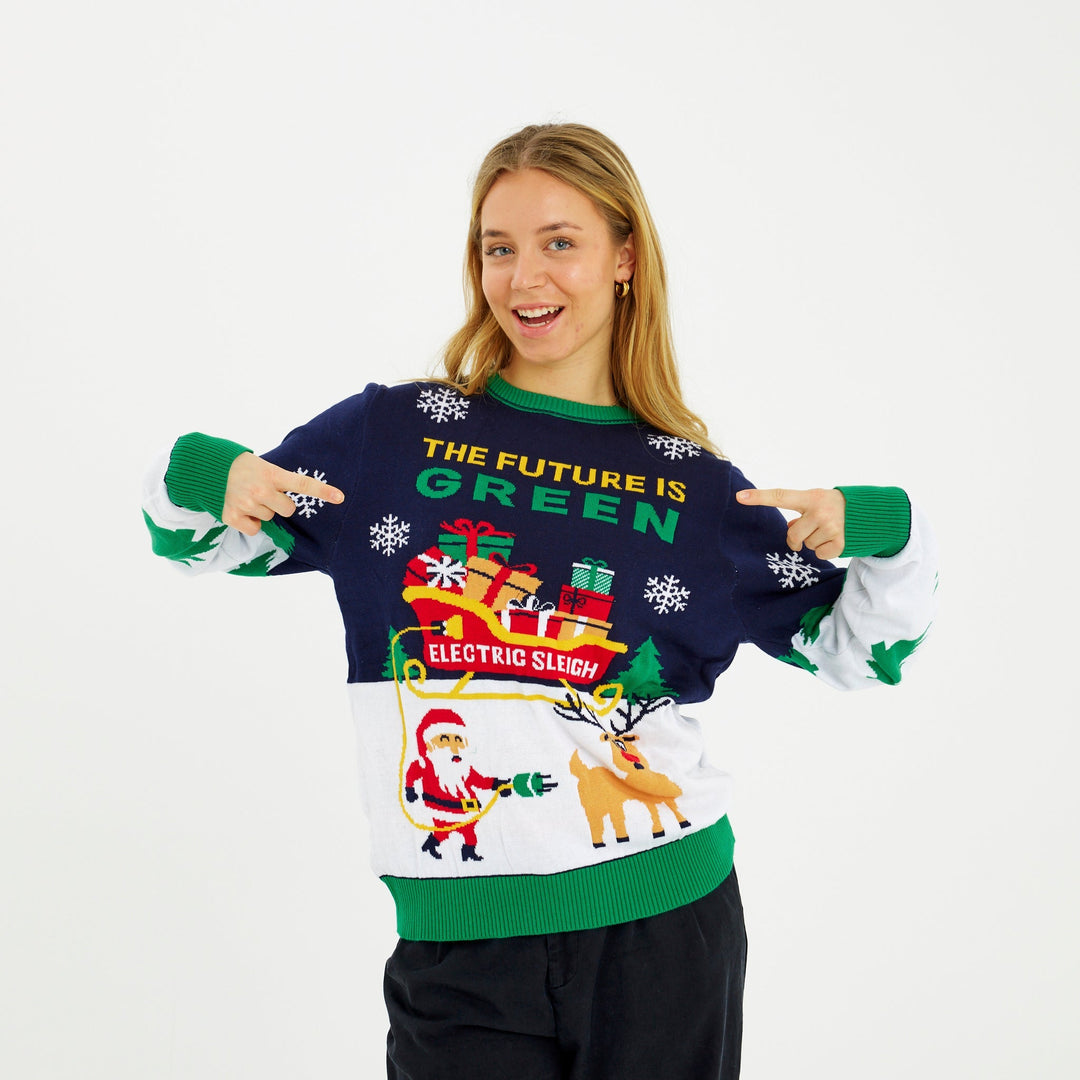 EB | Der elektrische Weihnachtspullover Damen