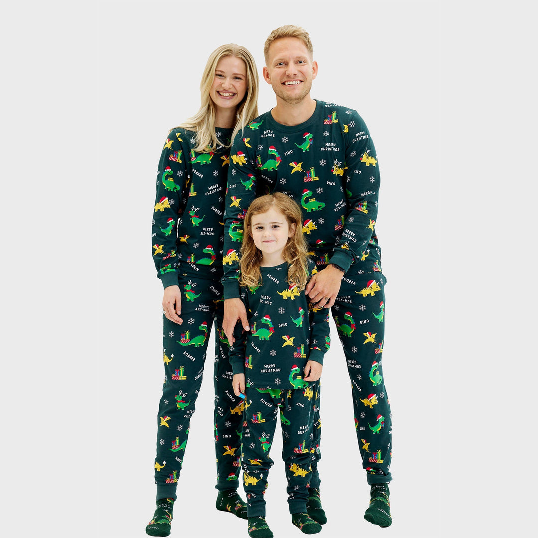 EB | Dino Weihnachts-Pyjama Herren