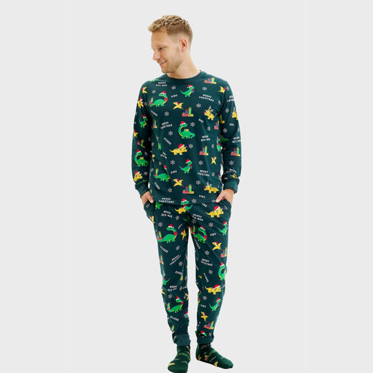 EB | Dino Weihnachts-Pyjama Herren