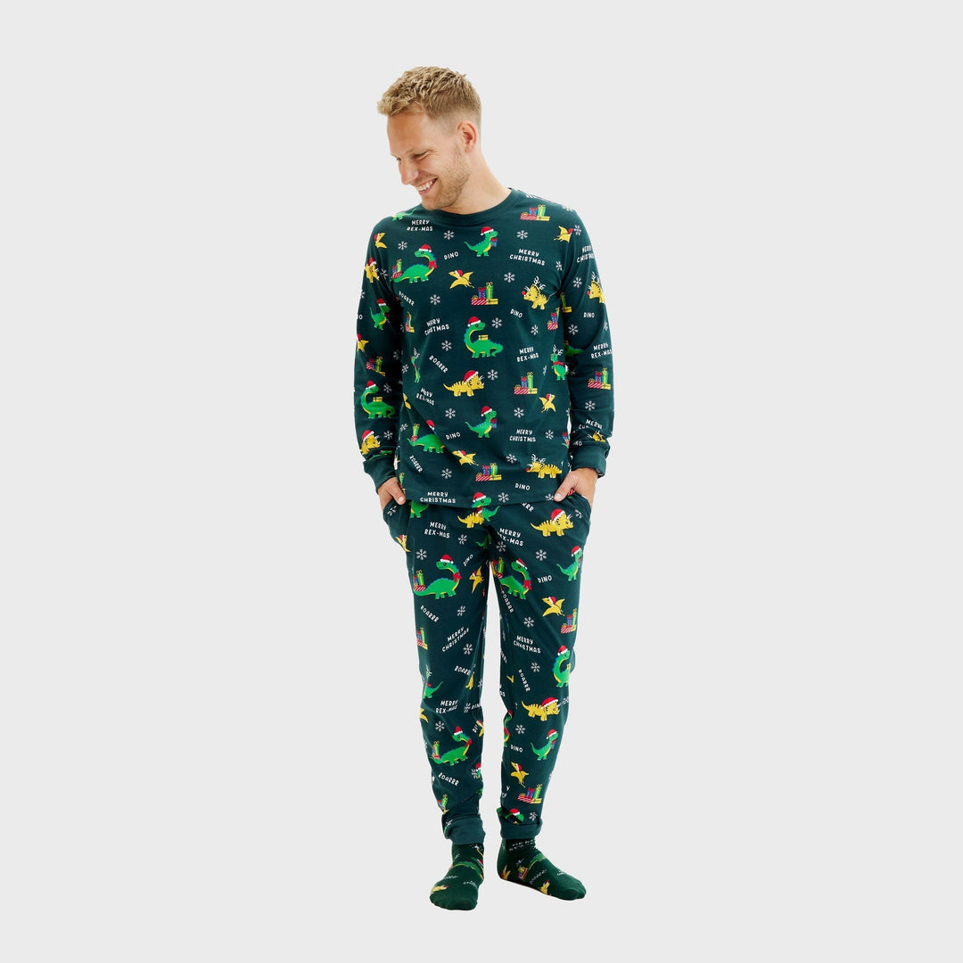 EB | Dino Weihnachts-Pyjama Herren