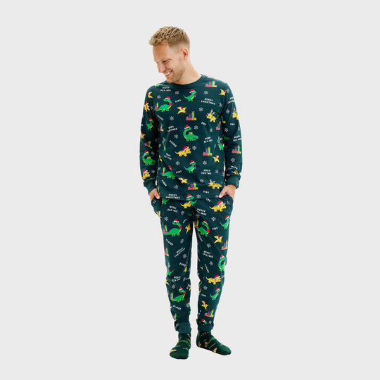 EB | Dino Weihnachts-Pyjama Herren