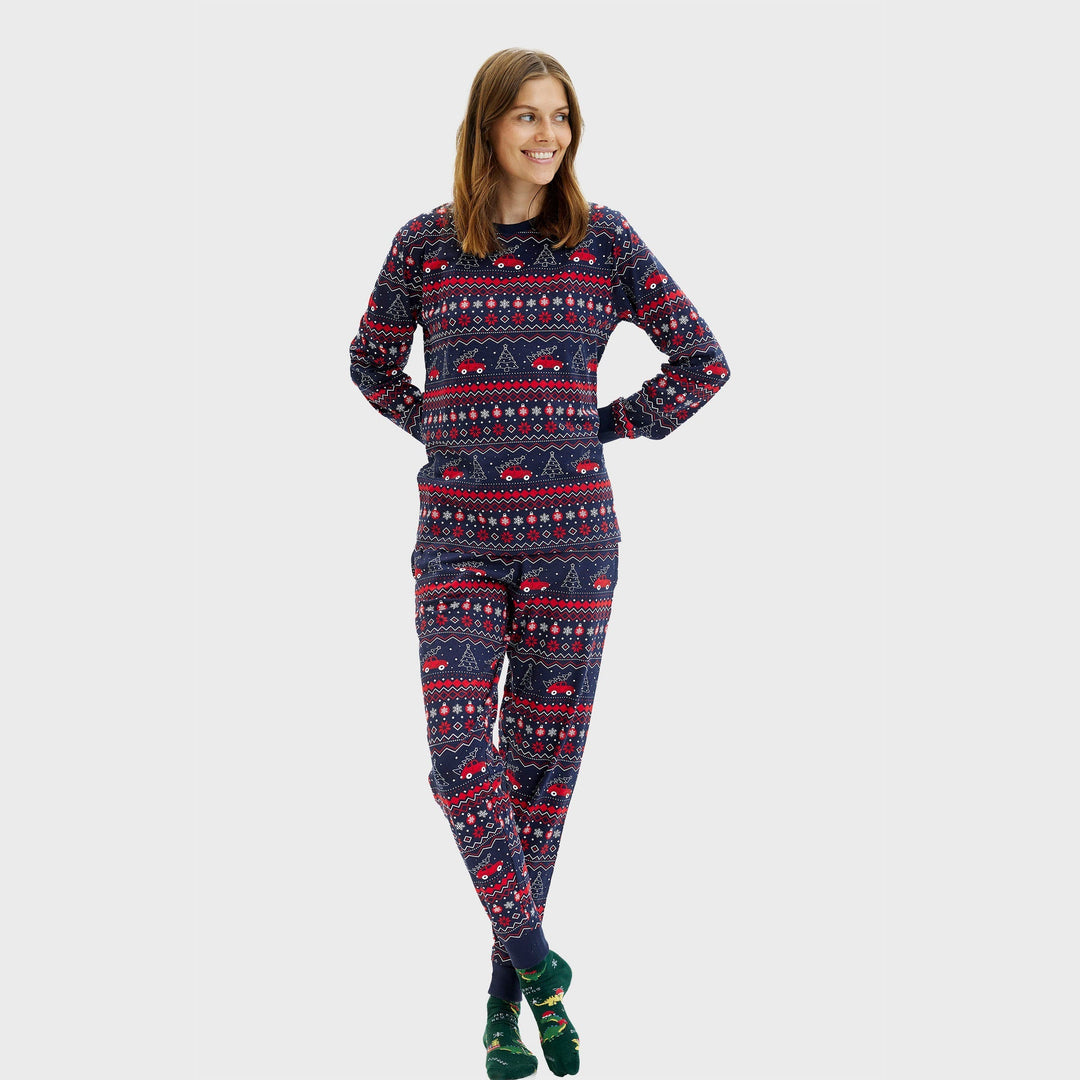 EB | Nach Hause fahren für Weihnachten Pyjama Frauen
