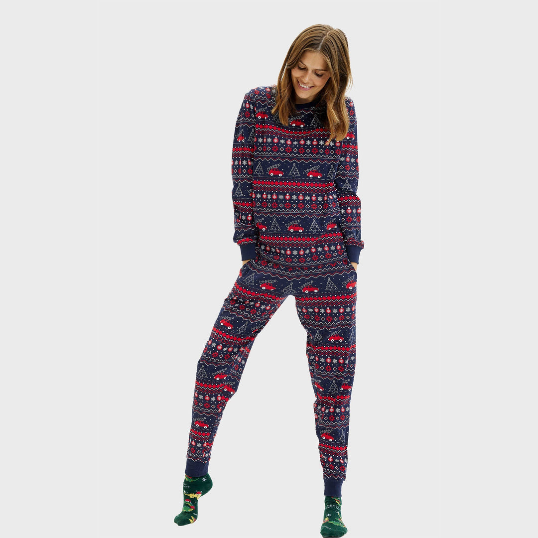 EB | Nach Hause fahren für Weihnachten Pyjama Frauen