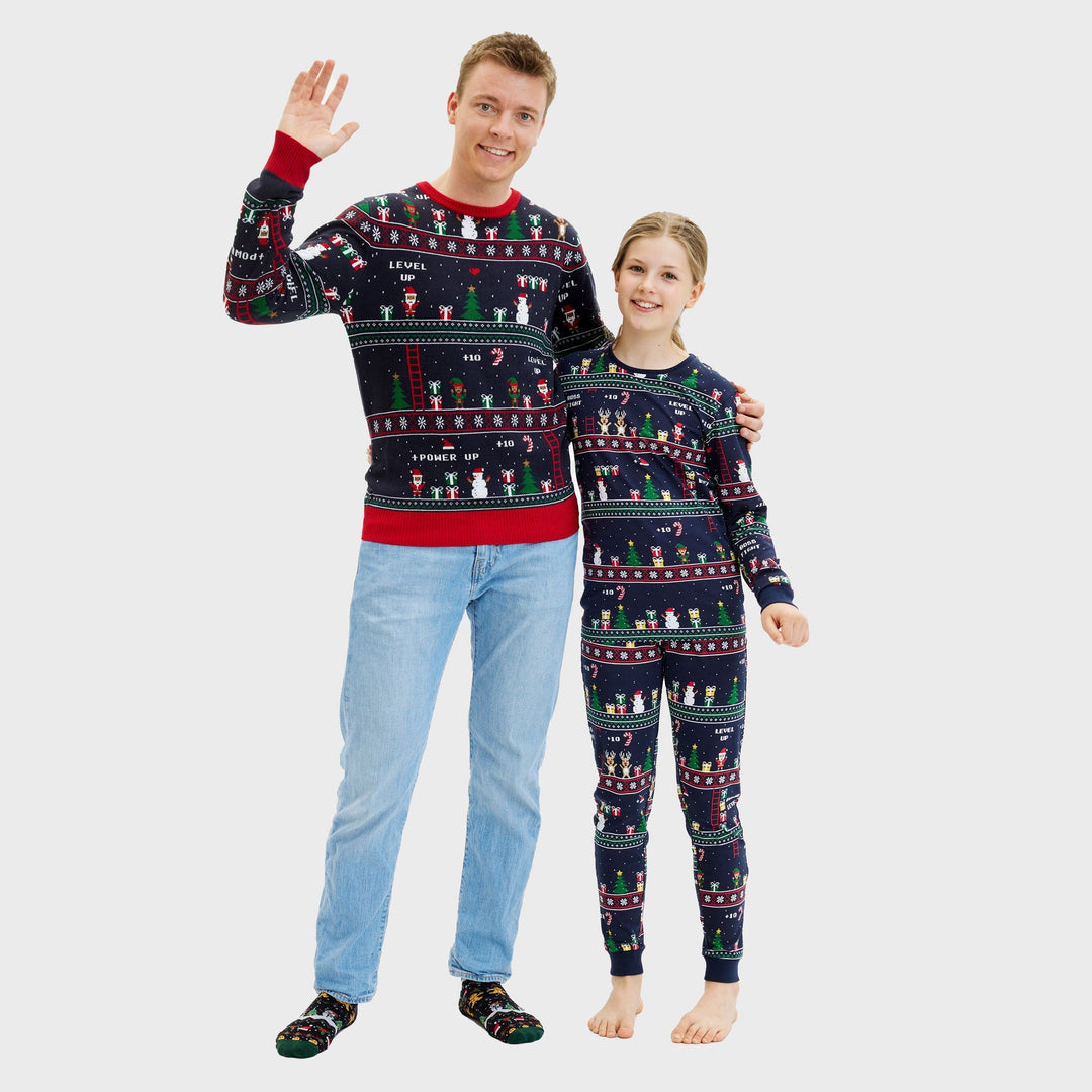 EB | Vintage Gamer Weihnachten Pullover Herren