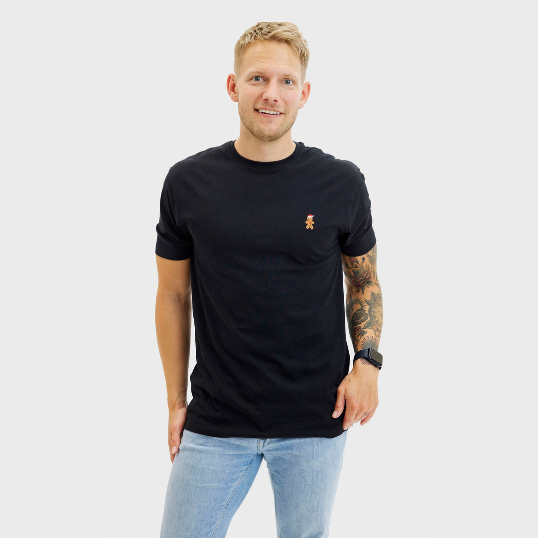 EB | Das Weihnachtsplätzchen T-Shirt schwarz Herren