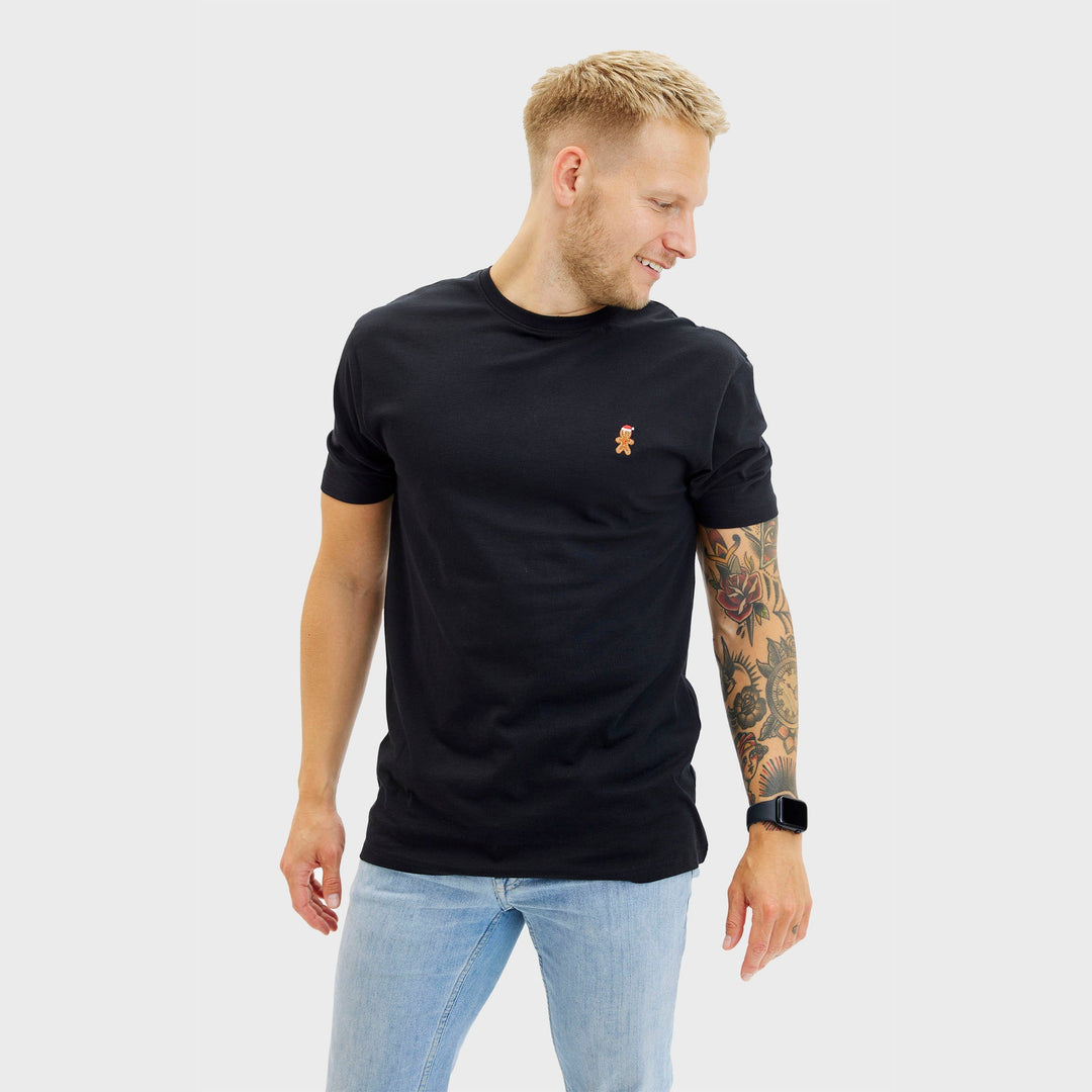 EB | Das Weihnachtsplätzchen T-Shirt schwarz Herren