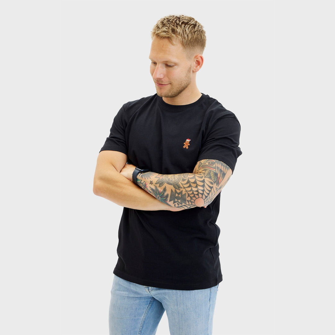 EB | Das Weihnachtsplätzchen T-Shirt schwarz Herren