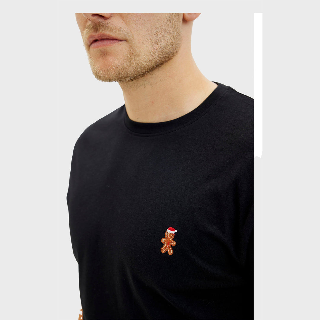 EB | Das Weihnachtsplätzchen T-Shirt schwarz Herren