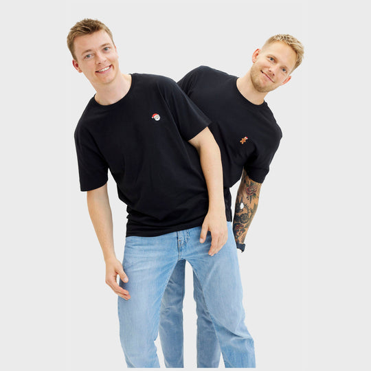 EB | Das Weihnachtsplätzchen T-Shirt schwarz Herren