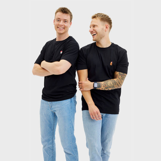 EB | Das Weihnachtsplätzchen T-Shirt schwarz Herren