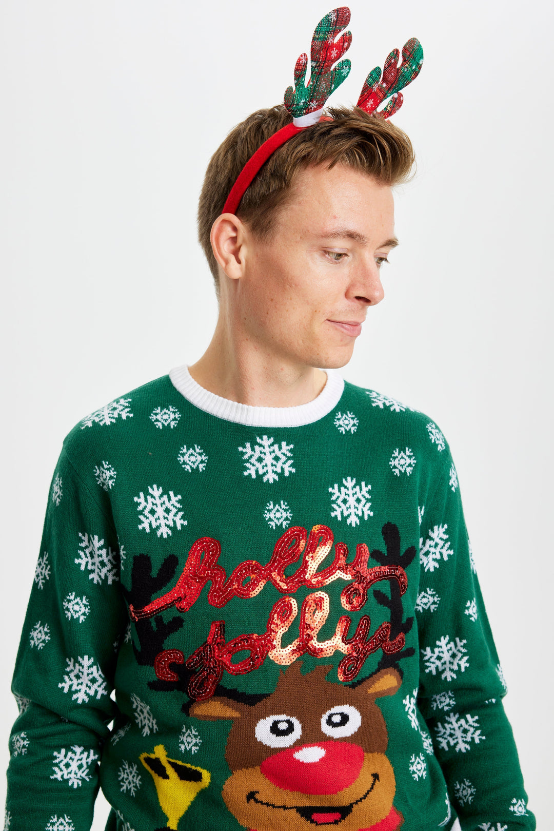 EB | Holly Jolly Christmas Weihnachts-Pullover Herren