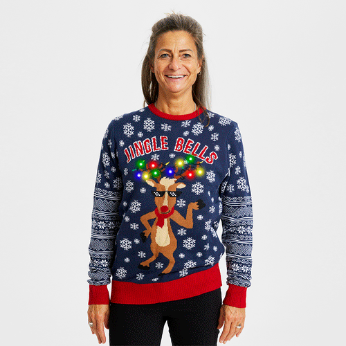 EB | Jingle Bells Weihnachts-Pullover Frauen