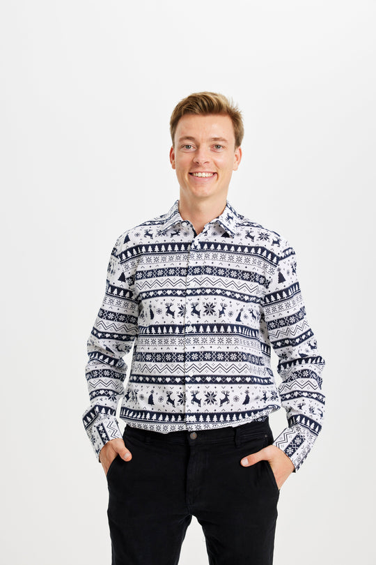 EB | Weihnachtshemd Wintermodell