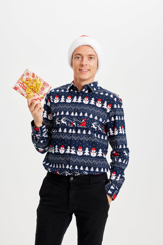 EB | Weihnachtshemd stilvoll