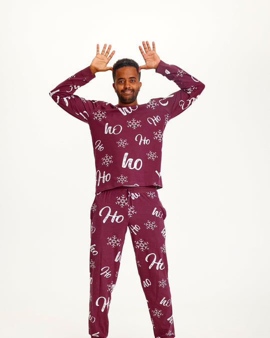 EB | HO HO HO Weihnachts-Pyjama Herren