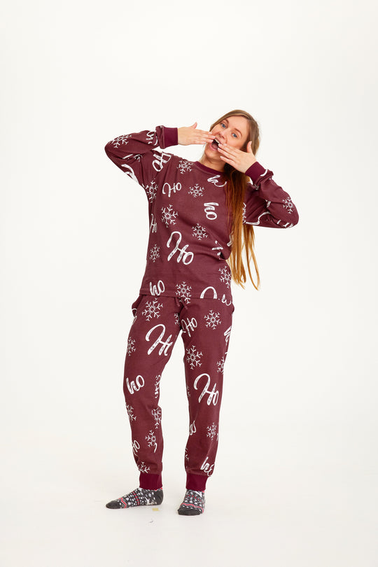 EB | HO HO HO Weihnachts-Pyjama Damen