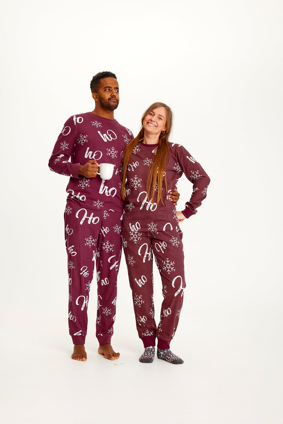EB | HO HO HO Weihnachts-Pyjama Damen