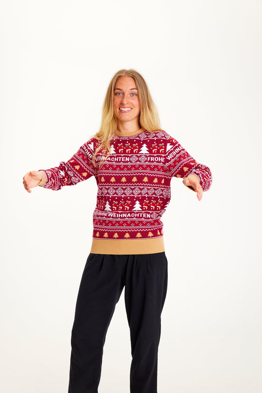 EB | Frohe Weihnachten Weihnachts Pullover Damen