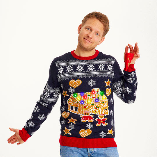 EB | Der Lebkuchen-Weihnachtspullover Herren