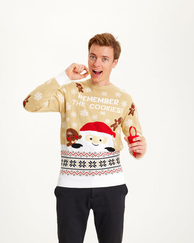 EB | Der Cookie Weihnachts-Pullover für Herren
