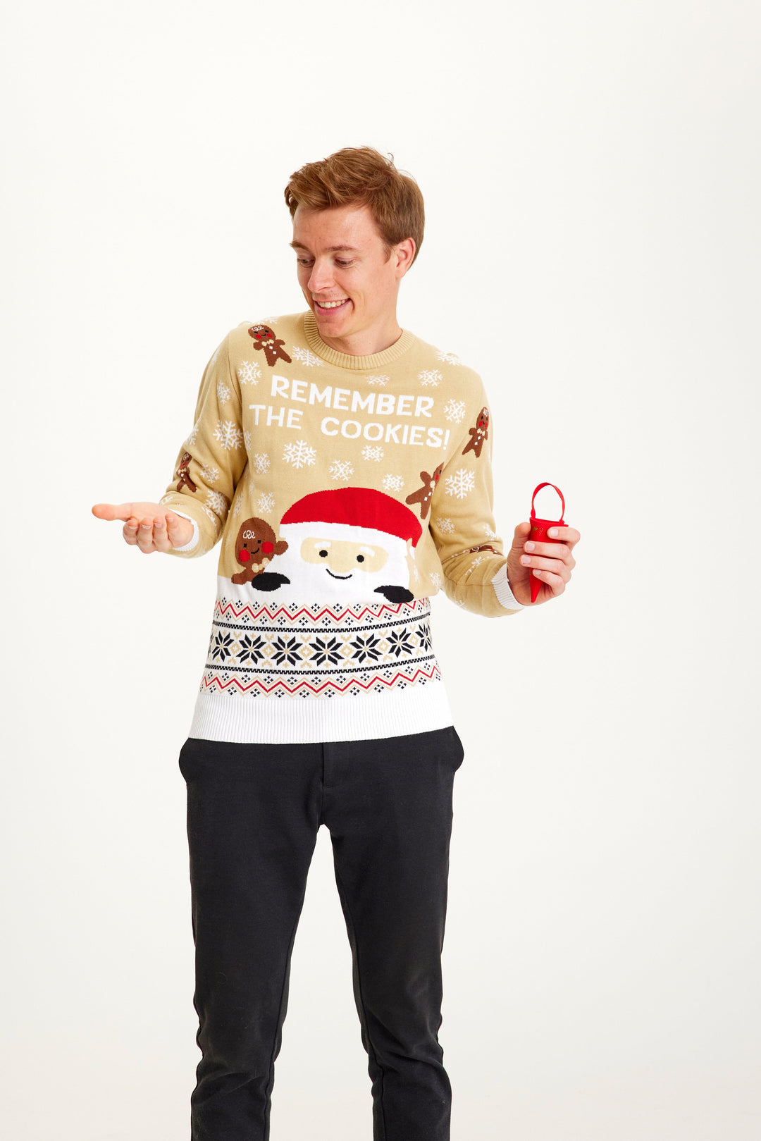 EB | Der Cookie Weihnachts-Pullover für Herren