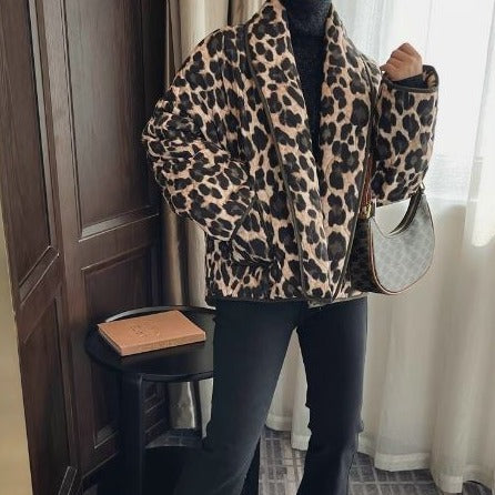 EB | Luxus Leopardenmantel