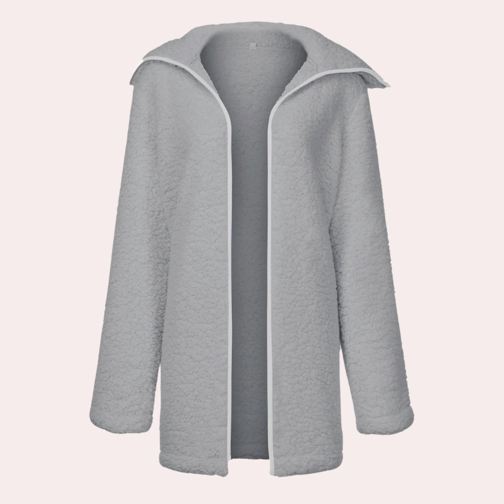 EB | Leichte Plüschjacke für Damen im Winter