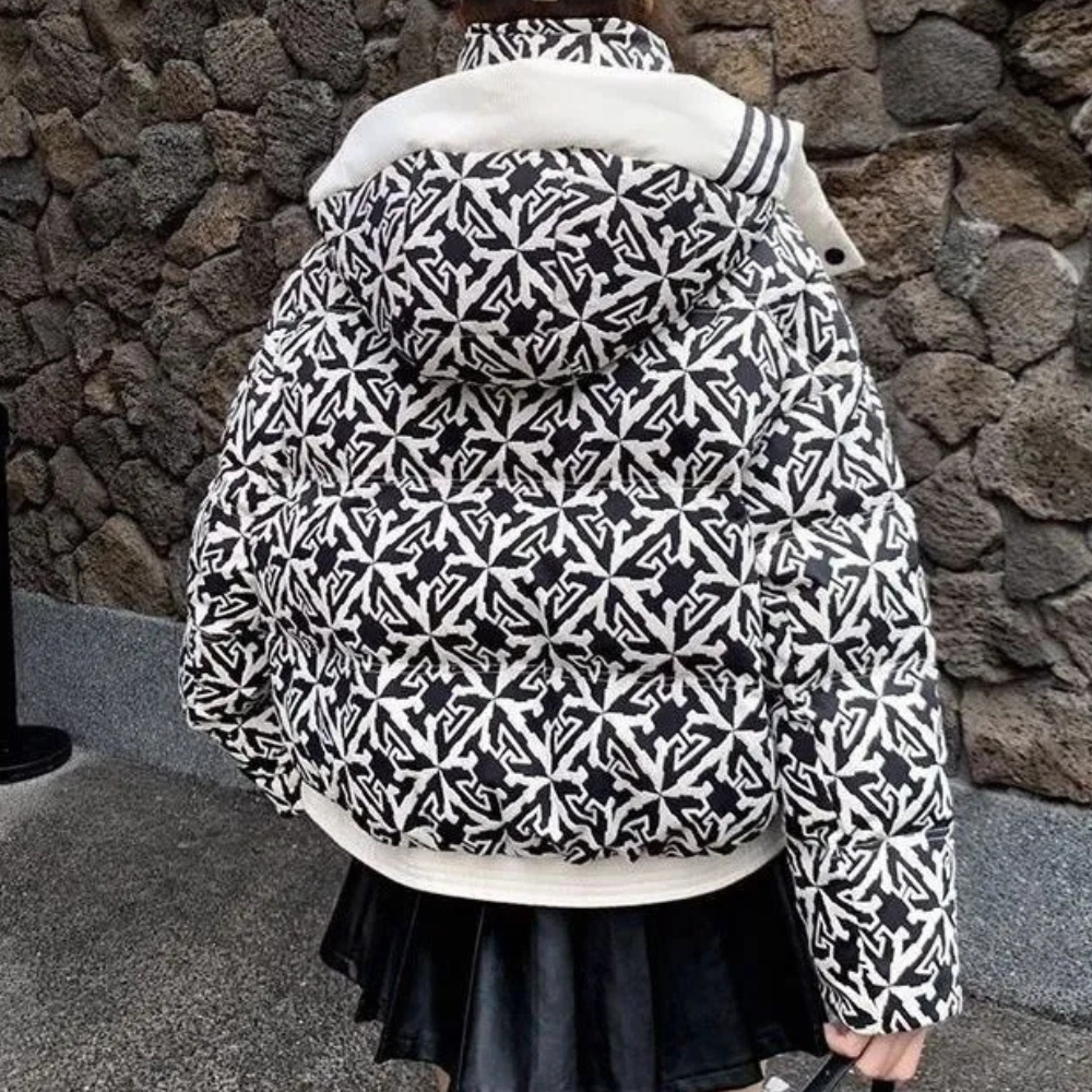 EB | Winterbereite Moderne Pufferjacke für Frauen