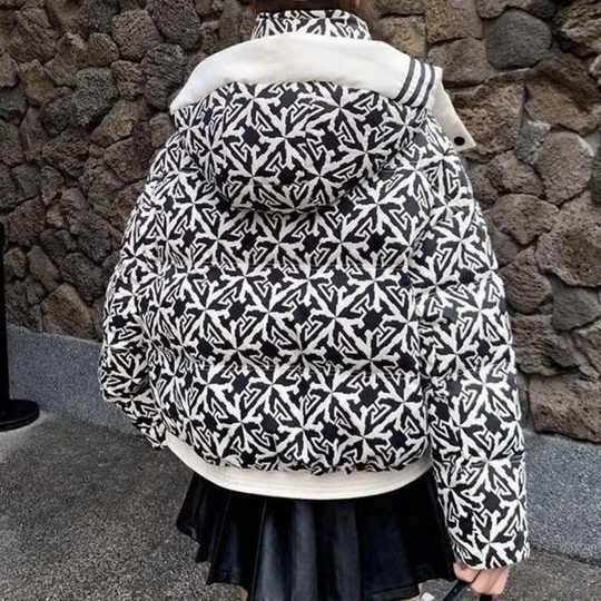 EB | Winterbereite Moderne Pufferjacke für Frauen