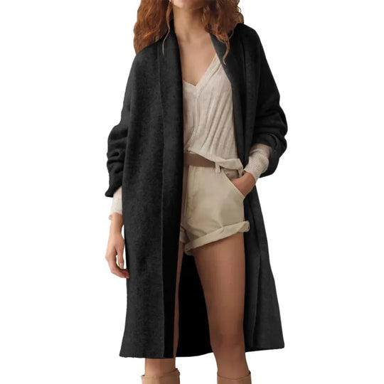 EB | Slouchy Knit Herbst Trendy Coatigan Jacken
