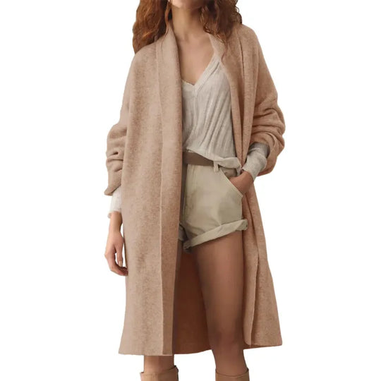 EB | Slouchy Knit Herbst Trendy Coatigan Jacken