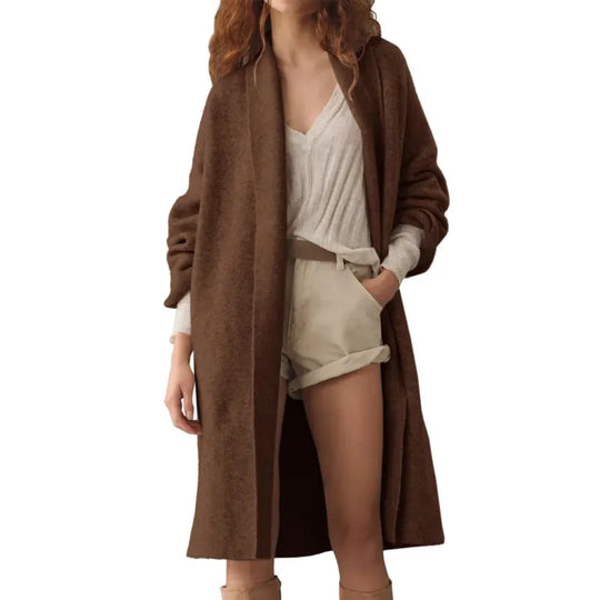 EB | Slouchy Knit Herbst Trendy Coatigan Jacken