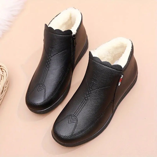EB | Orthopädische Damenstiefeletten mit Plüschfutter