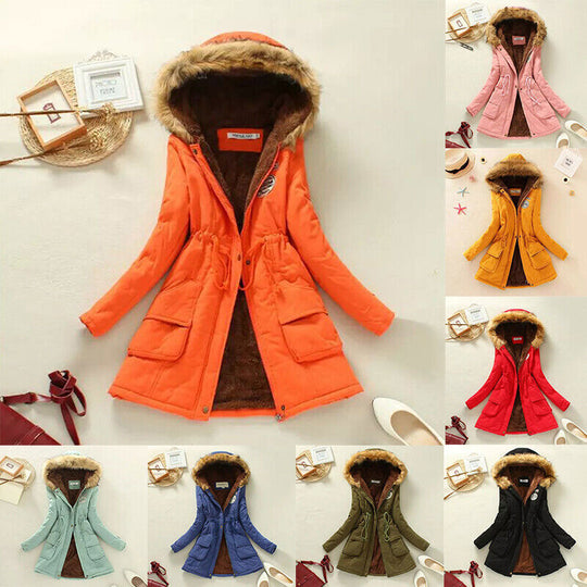 EB | Slim-Fit Parka mit Kapuze - Bequem & Stilvoll