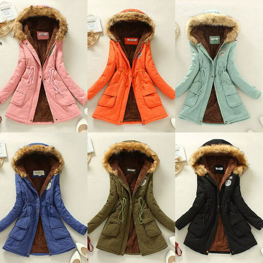 EB | Slim-Fit Parka mit Kapuze - Bequem & Stilvoll