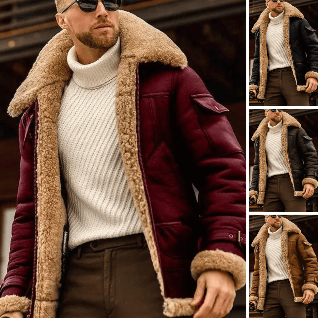 EB | PU-Lederjacke - Männer Mode