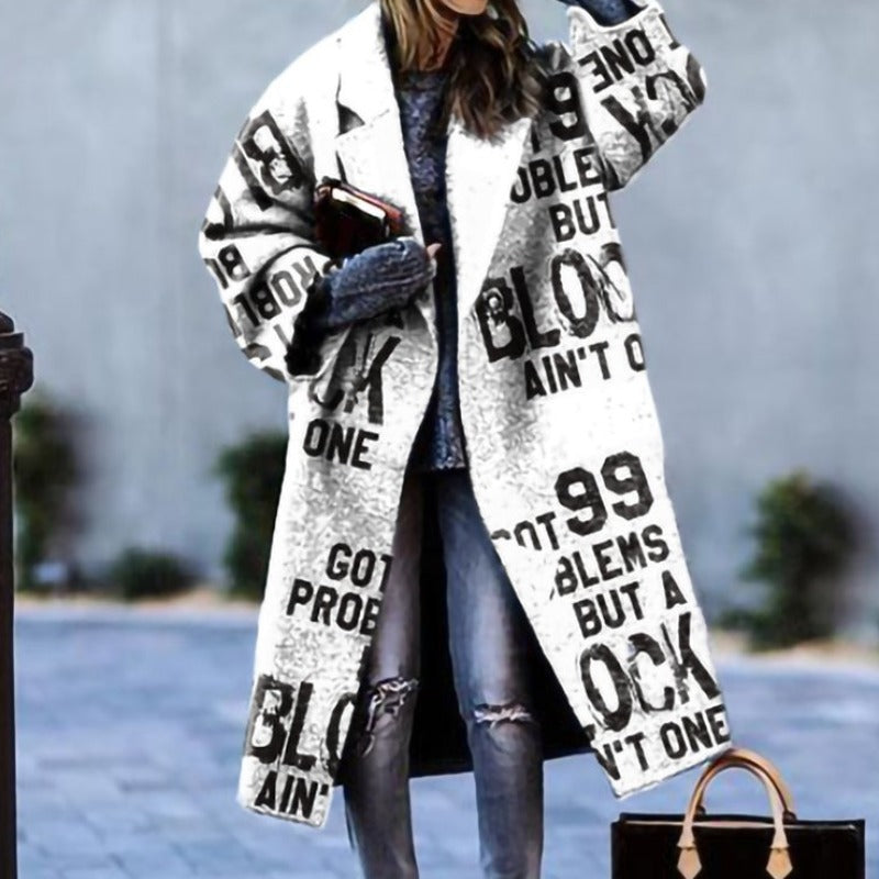 EB | Lässige Langjacke für Frauen