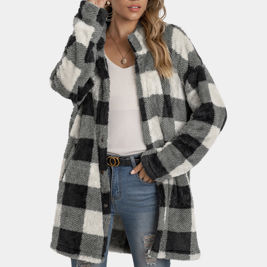 EB | Eleganter Karotrenner für Damen für die Wintersaison