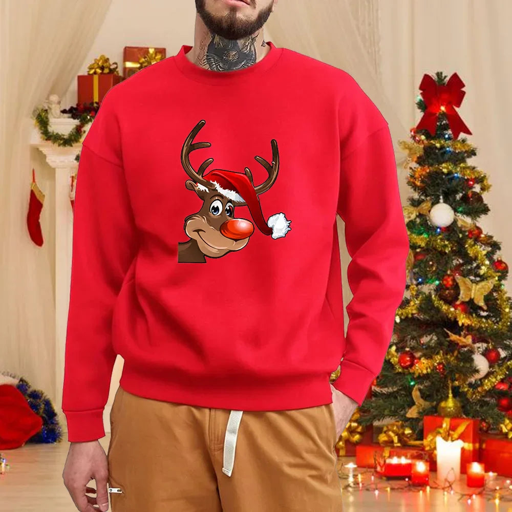 EB | Elk Pullover für Männer - warmer & bequemer Pullover für den Winter