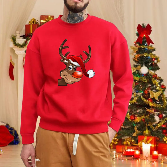 EB | Elk Pullover für Männer - warmer & bequemer Pullover für den Winter