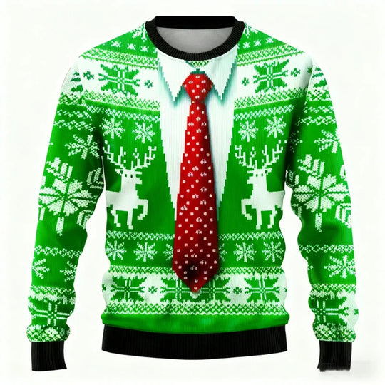EB | Weihnachts Pullover - Weich, Warm & Bequem für Festliche Wintertage