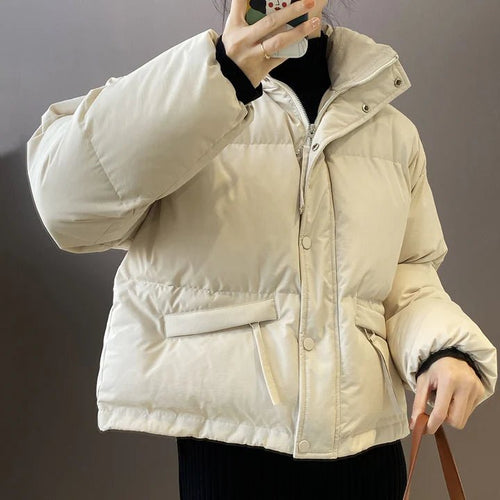EB | Klassische Warme Gesteppte Winterjacke für Damen