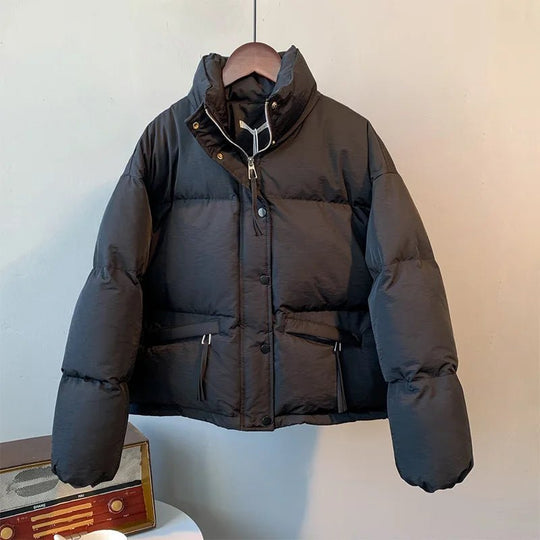 EB | Klassische Warme Gesteppte Winterjacke für Damen