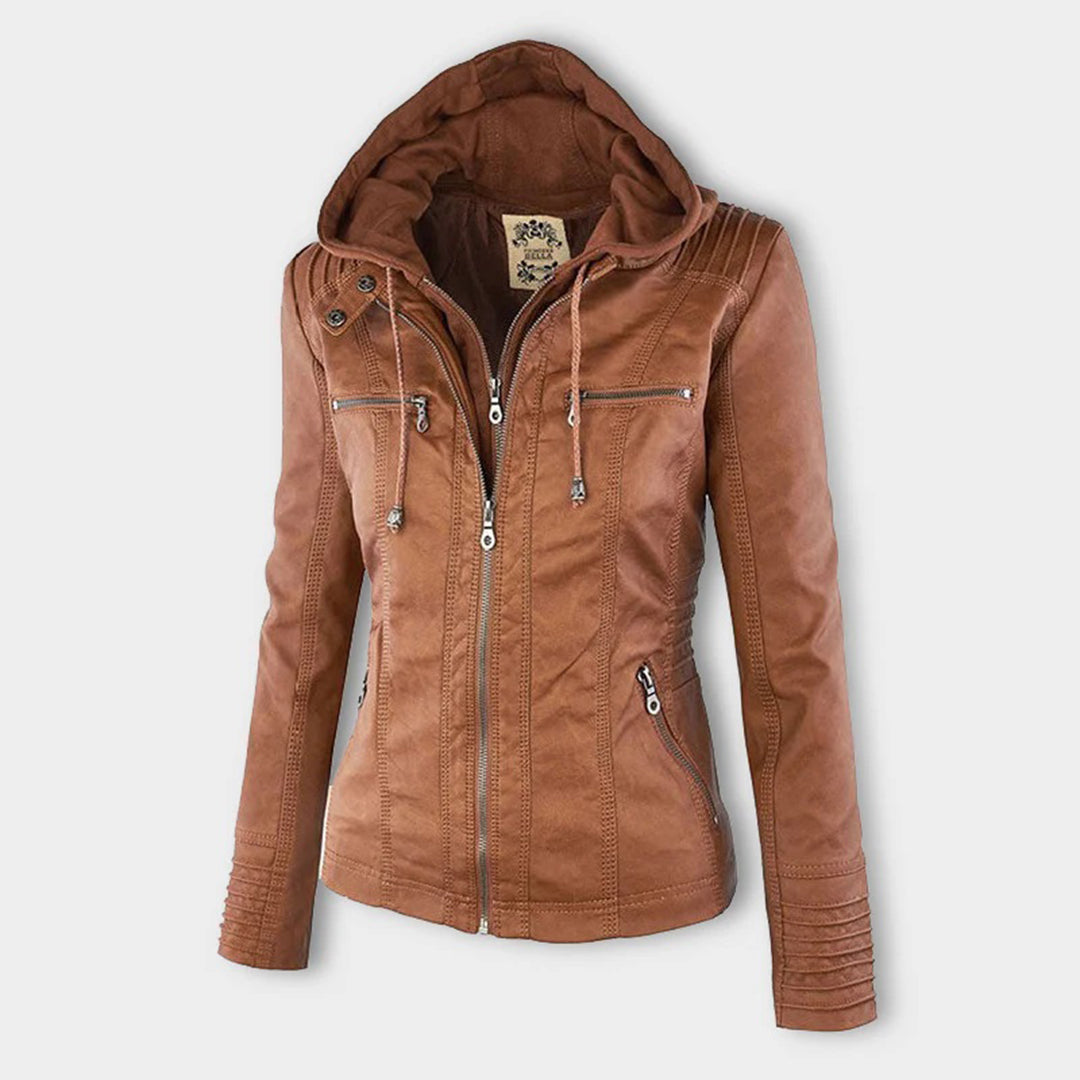 EB | Kapuzenlederjacke Herbst Edition