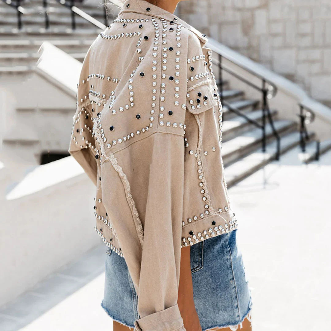 EB | Modische Jacke mit Nieten
