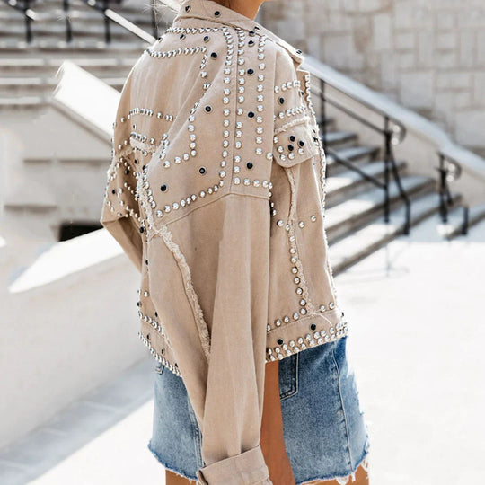 EB | Modische Jacke mit Nieten