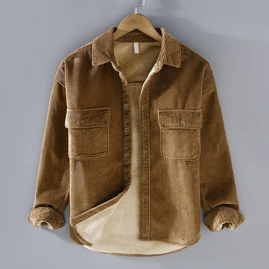 EB | Corduroy-Hemd Herren Winter