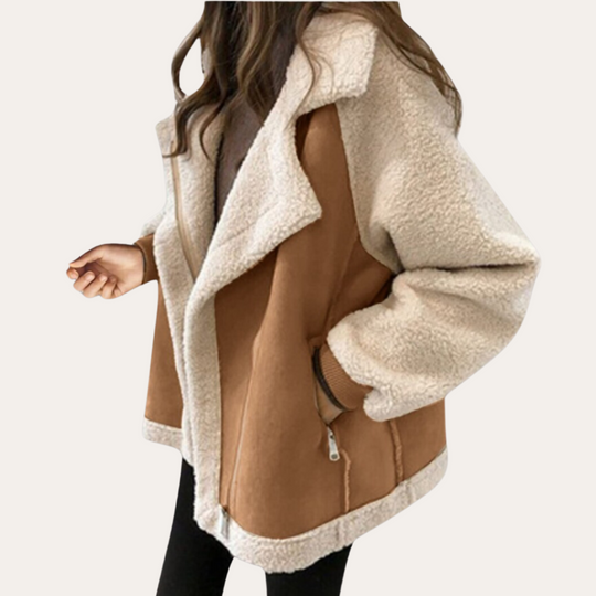 EB | Trendig Wildlederjacke für Frauen