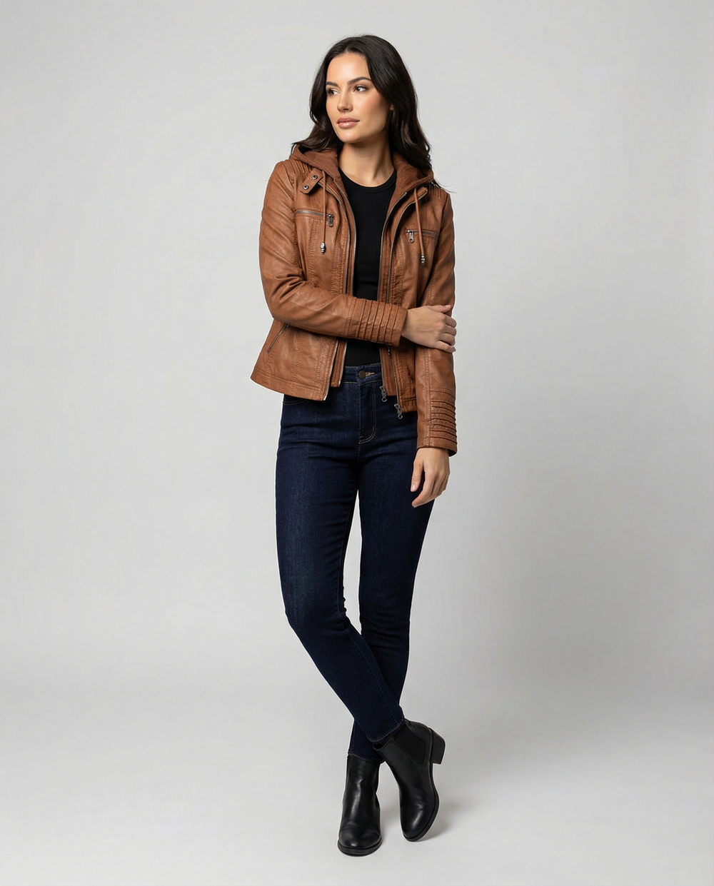 EB | Wetterfester Damen jacke Mit Kapuze