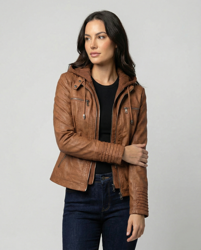 EB | Wetterfester Damen jacke Mit Kapuze